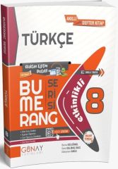 Günay Yayınları 8. Sınıf Türkçe Etkinlikli Bumerang Serisi