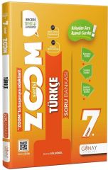 Günay Yayınları 7. Sınıf Türkçe Yeni Zoom Soru Bankası