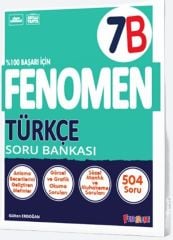 Fenomen Okul Yayınları 7. Sınıf Türkçe B Fenomen Soru Bankası