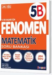 Fenomen Okul Yayınları 5. Sınıf Matematik B Fenomen Soru Bankası