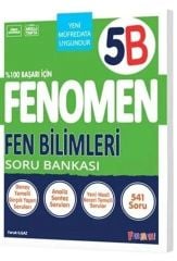 Fenomen Okul Yayınları 5. Sınıf Fen Bilimleri B Fenomen Soru Bankası