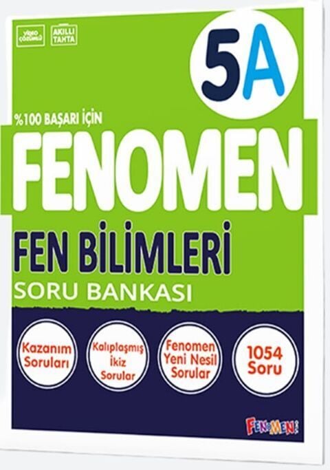 Fenomen Okul Yayınları 5. Sınıf Fen Bilimleri A Fenomen Soru Bankası