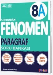 Fenomen Okul Yayınları 8. Sınıf Paragraf A Fenomen Soru Bankası