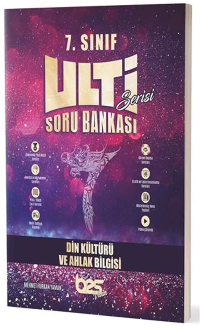 Ulti Yayınları 7. Sınıf Din Kültürü ve Ahlak Bilgisi Soru Bankası
