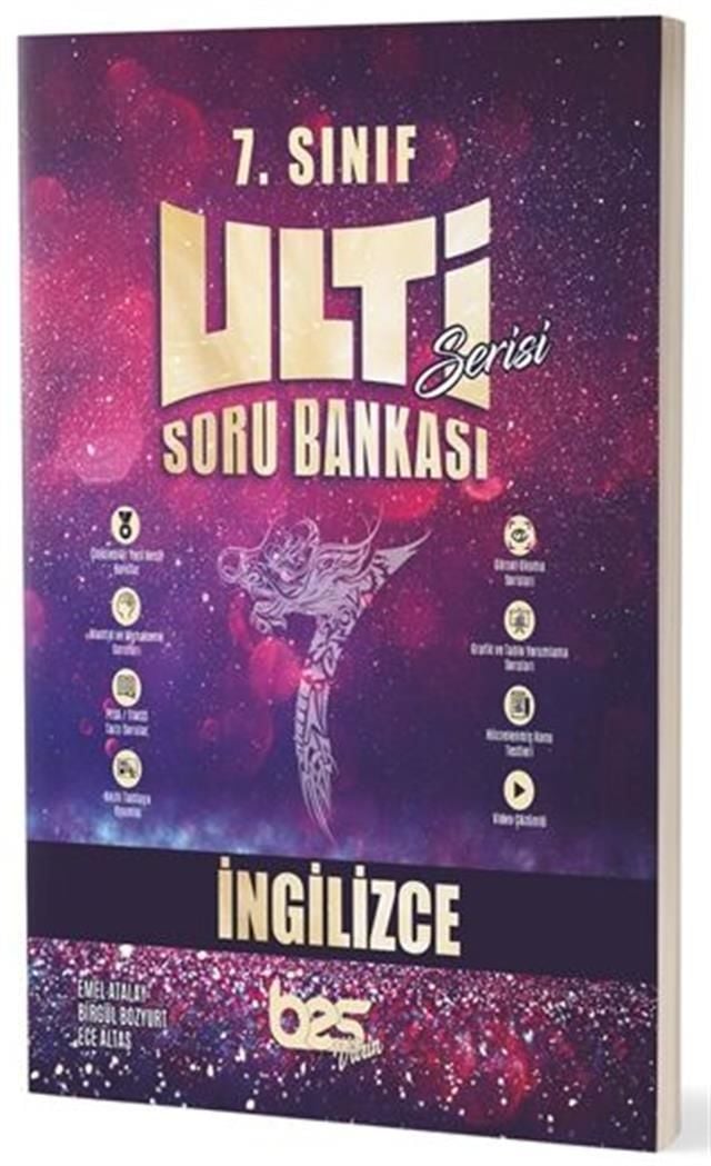 Ulti Yayınları 7. Sınıf İngilizce Soru Bankası
