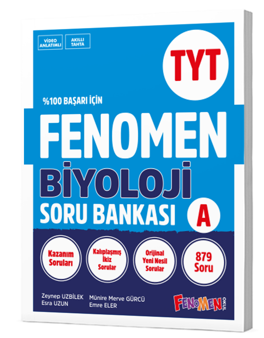 Fenomen TYT Biyoloji A Soru Bankası