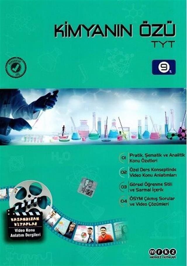 Merkez Yayınları TYT Analitik Kimyanın Özü