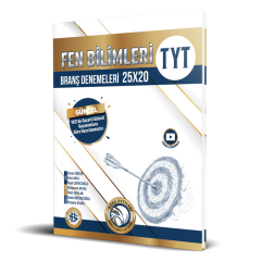 Bilgi Sarmal Yayınları TYT Fen Bilimleri 25 x 20 Branş Denemeleri