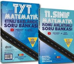 Etkili Matematik Yayınları 11. Sınıf Konu Anlatımlı ve TYT Matematik Soru Bankası