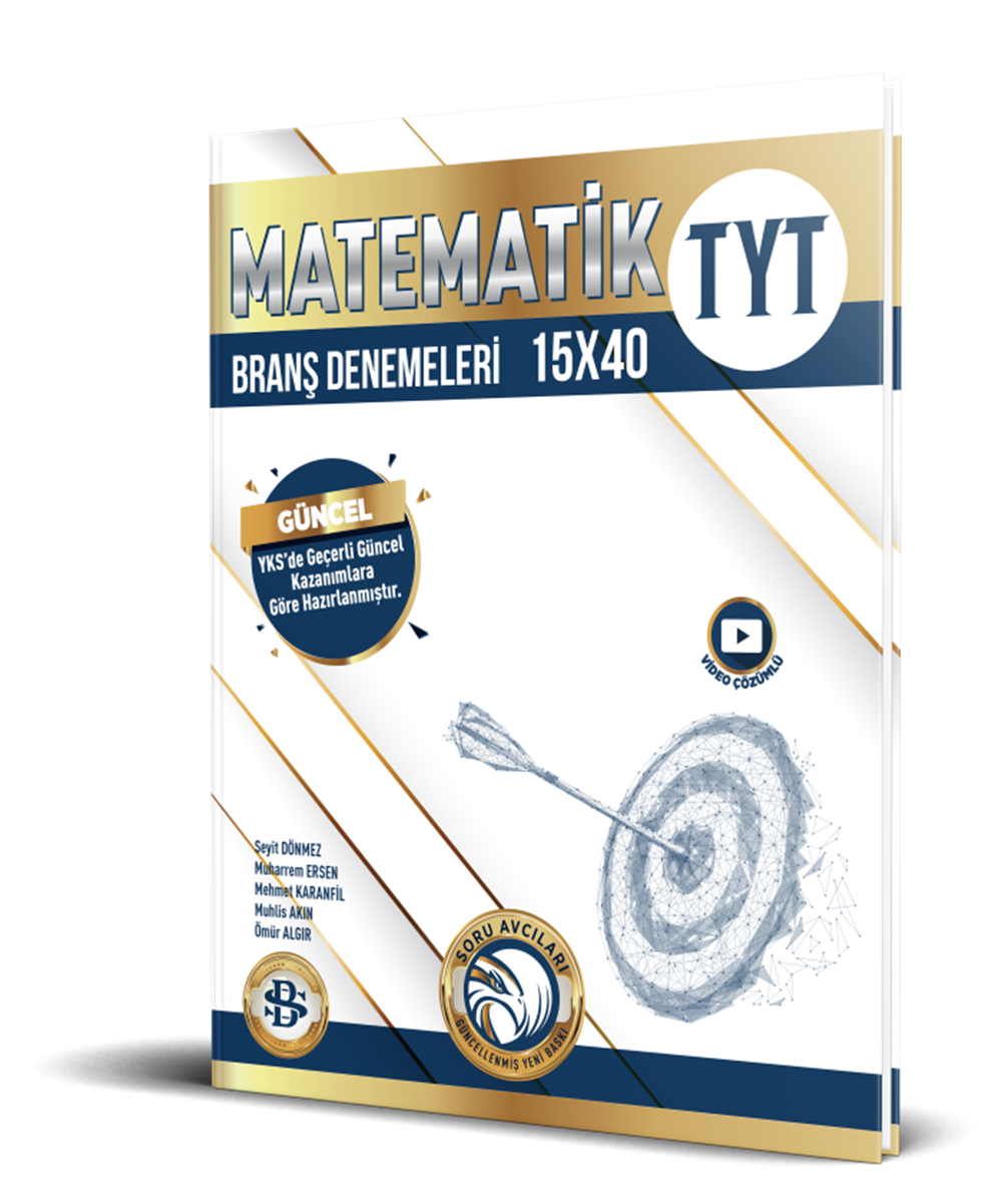Bilgi Sarmal Yayınları TYT Matematik 15 x 40 Branş Denemeleri