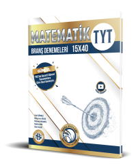 Bilgi Sarmal Yayınları TYT Matematik 15 x 40 Branş Denemeleri