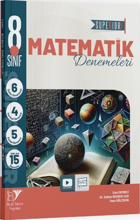 Beyin Takımı Yayınları 8. Sınıf LGS Matematik Superıor 15 li Deneme