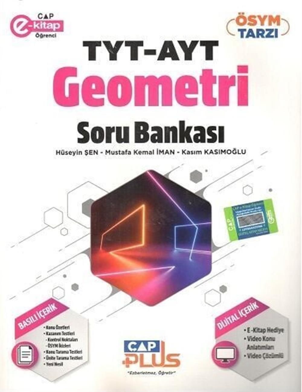 Çap Yayınları TYT AYT Geometri Plus Soru Bankası