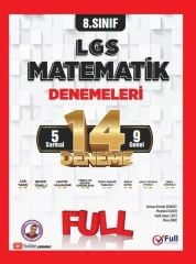 Full Matematik 8. Sınıf LGS Matematik 14 lü Branş Denemeleri