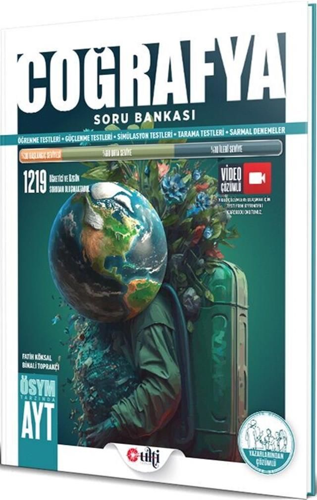 Ulti Yayınları AYT Coğrafya Soru Bankası