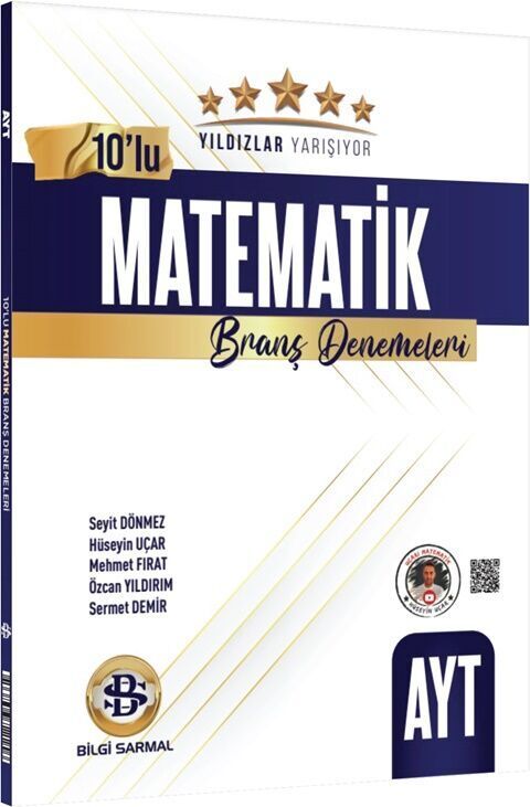 Bilgi Sarmal AYT Matematik Yıldızlar Yarışıyor 10 lu Branş Denemesi