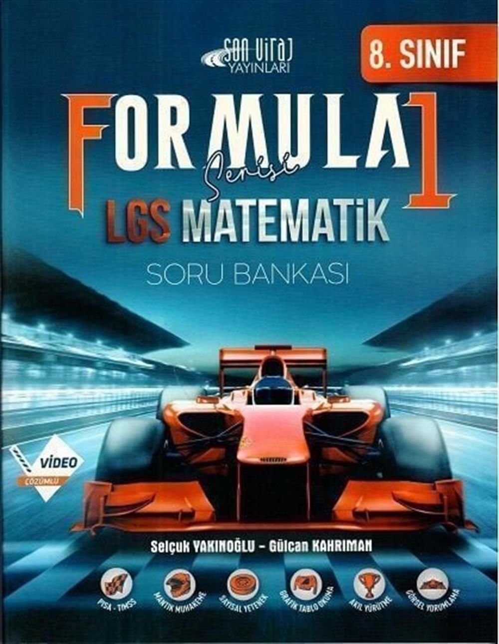 Son Viraj 8. Sınıf LGS Matematik Formula Soru Bankası