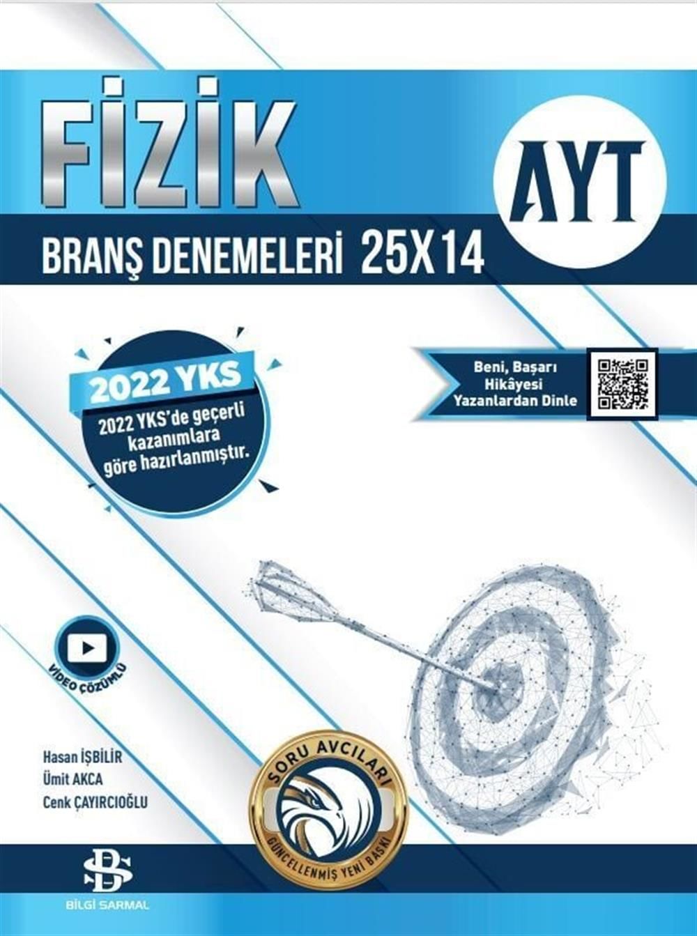 Bilgi Sarmal AYT Fizik 25 x 14 Branş Denemeleri