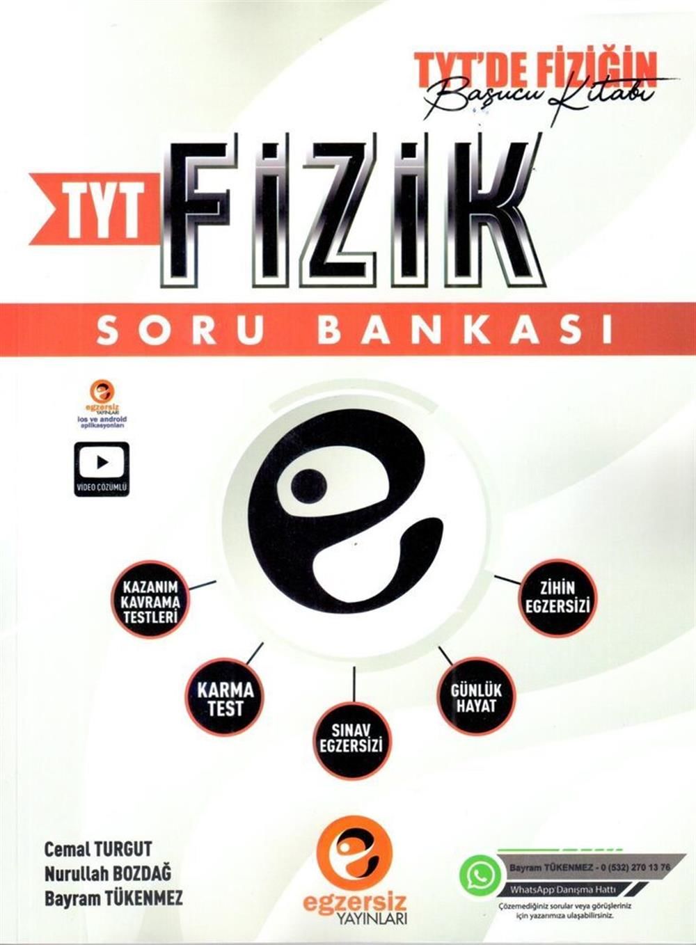 Egzersiz Yayınları TYT Fizik Soru Bankası
