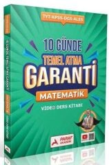 Paraf Yayınları Z Takım Matematik 10 Günde Temel Atma Garanti