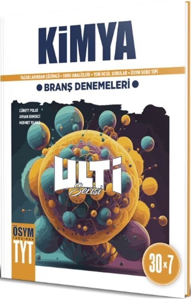 Ulti Yayınları TYT Kimya Branş Denemeleri