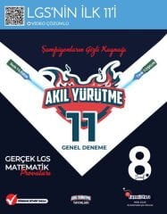 Akıl Yürütme Yayınları 8. Sınıf LGS Matematik 11 Genel Deneme