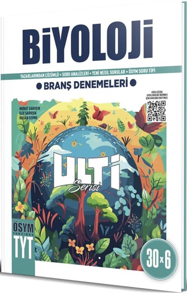 Ulti Yayınları TYT Deneme Biyoloji Branş Denemeleri