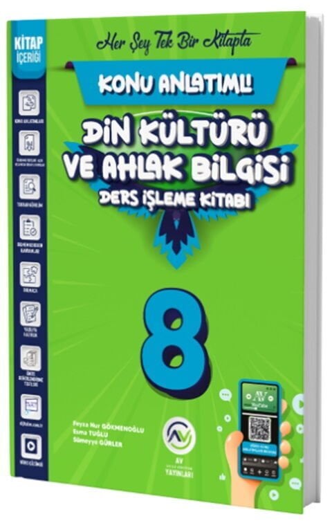 Av Yayınları 8. Sınıf Din Kültürü ve Ahlak Bilgisi Ders İşleme Kitabı