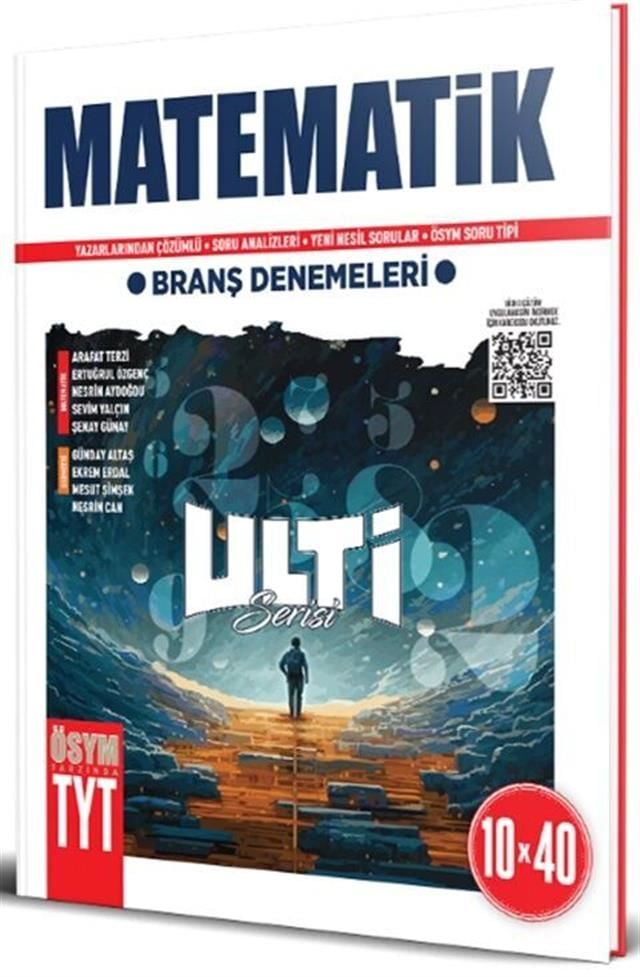 Ulti Yayınları TYT Matematik 10 x 40 Branş Denemeleri