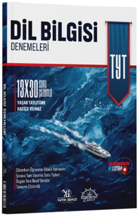 Edebiyat Denizi TYT Dil Bilgisi 13 x 30 Denemeleri