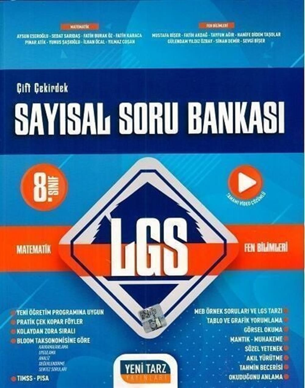 Yeni Tarz 8. Sınıf LGS Sayısal Soru Bankası