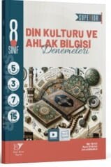 Beyin Takımı Yayınları 8. Sınıf LGS Din Kültürü ve Ahlak Bilgisi Superıor 15 li Deneme
