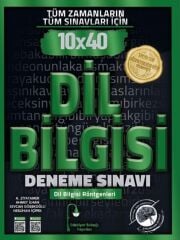 Edebiyat Sokağı Tüm Zamanların Tüm Sınavları İçin Dil Bilgisi 10 x 40 Deneme Sınavı