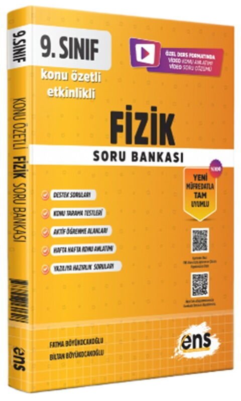 ENS Yayıncılık 9. Sınıf Fizik Etkinlikli Soru Bankası
