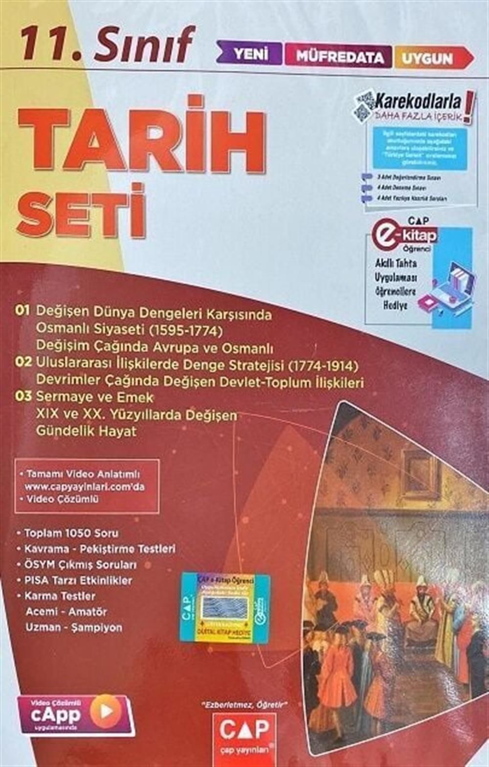 Çap Yayınları 11. Sınıf Tarih Anadolu Seti