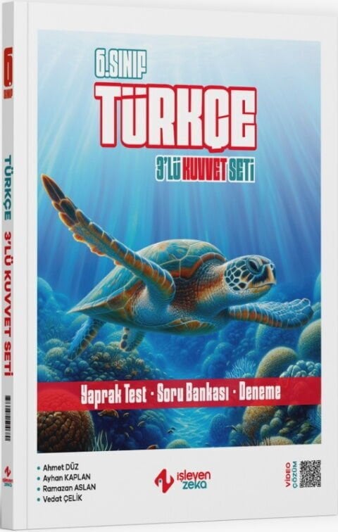 İşleyen Zeka 6. Sınıf Türkçe 3 lü Kuvvet Serisi Seti