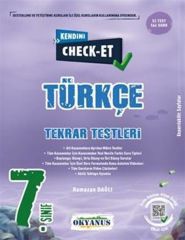 Okyanus Yayınları 7. Sınıf Kendini Check Et Türkçe Tekrar Testleri