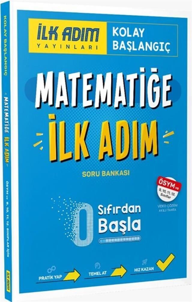 İlk Adım Yayınları Matematiğe İlk Adım 0 Dan Başla