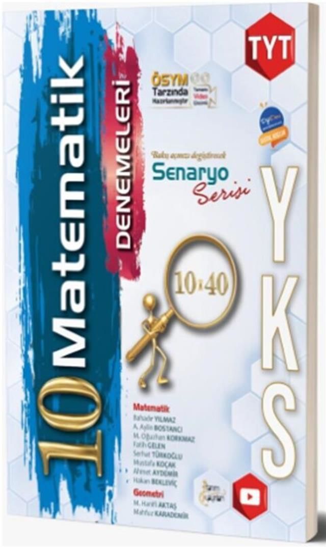 Tanım Yayınları TYT Matematik 10 lu Deneme