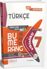 Günay Yayınları 7. Sınıf Türkçe Etkinlikli Bumerang Serisi