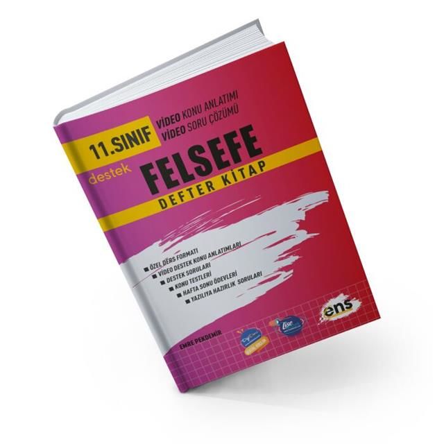Ens Yayınları 11. Sınıf Felsefe Defter Kitap