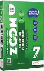Günay Yayınları 7. Sınıf Din Kültürü ve Ahlak Bilgisi Yeni Zoom Soru Bankası