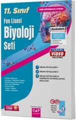Çap Yayınları 11. Sınıf Biyoloji Fen Lisesi Seti