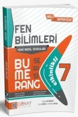 Günay Yayınları 7. Sınıf Bumerang Serisi Fen Bilimleri Akıllı Defter Kitap