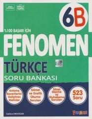 Fenomen Okul Yayınları 6. Sınıf Türkçe B Fenomen Soru Bankası