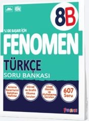 Fenomen Okul Yayınları 8. Sınıf LGS Türkçe B Fenomen Soru Bankası
