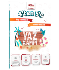 İntro Yayınları 4. Sınıf dan 5 e Tüm Dersler Yaz Kampı