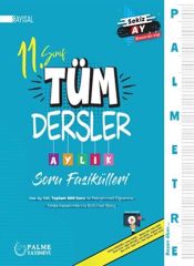 Palme Yayınları 11. Sınıf Sayısal Tüm Dersler Palmetre Aylık Çalışma Fasikülleri