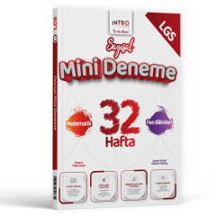 İNTRO 8.SINIF MİNİ DENEME 32 HAFTA SAYISAL - 26-27