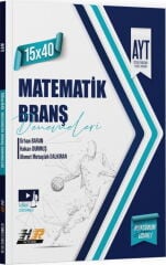 Hız ve Renk Yayınları AYT Matematik 15 x 40 Denemeleri